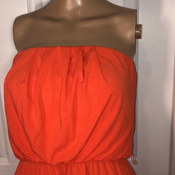 American Rag Cie Pink /Orange Dress. NWT. S - Picture 2 of 8